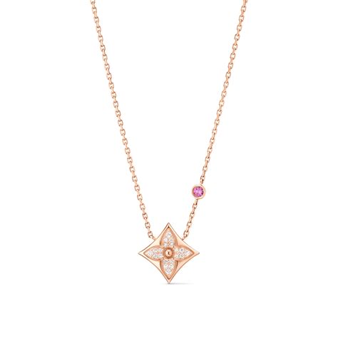 louis vuitton necklace pink sapphire|Products by Louis Vuitton: Color Blossom Qixi Limited Edition BB .